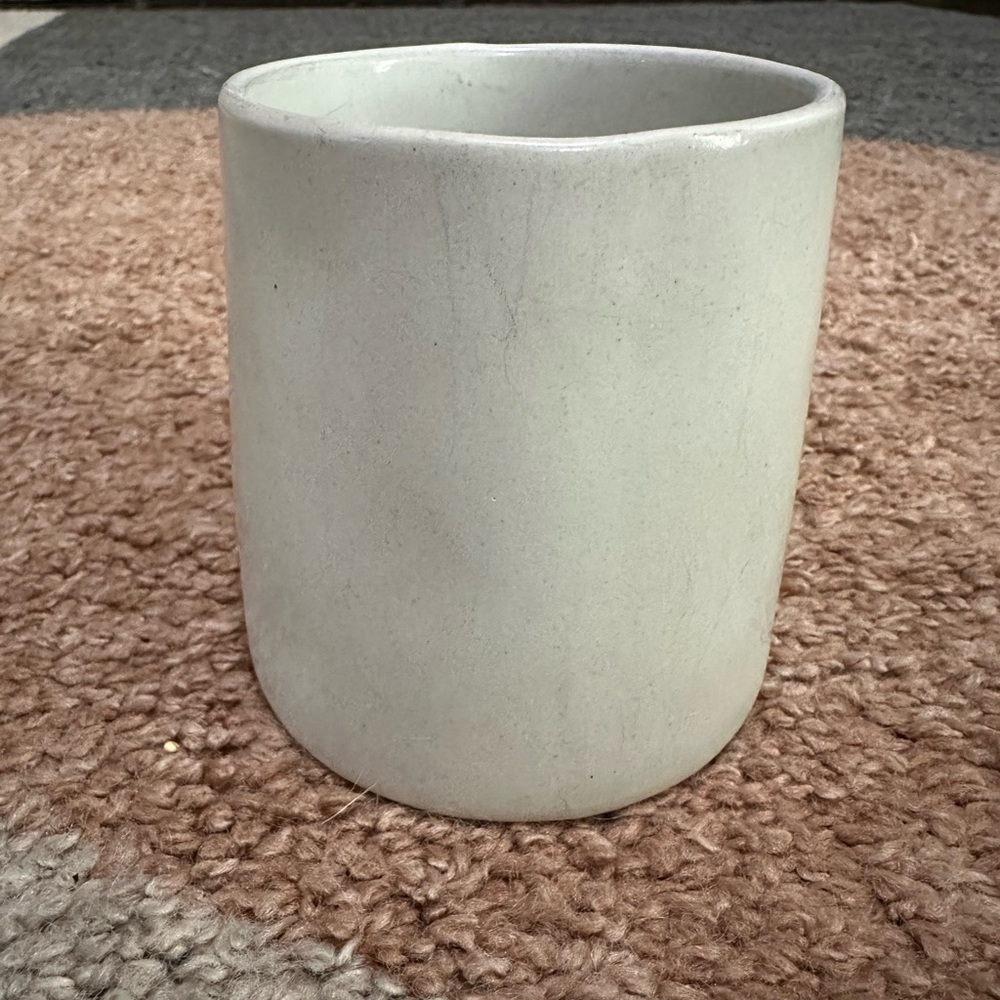 Hearth & Hand by Joanna Gaines White Stoneware Ceramic Mug JOY - Picture 2 of 6